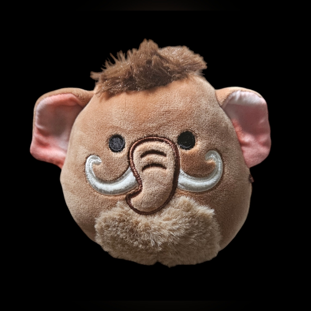 Chienda The Wolly Mammoth 5" Brown Stuffed Plush Squishmallow
